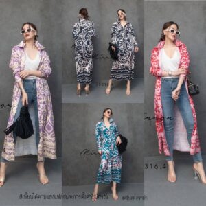 Bohemian GU ShirT MAXI DreSS เดรสโบฮีเมียน ลายสวยชิค เดรสทรงหลวม ใส่สบาย ผ้านุ่มลื่นพริ้วๆ เดรสเชิ้ต เดรสลายกราฟิก