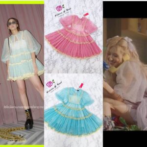 (ภาพสินค้าจริง) ดูแพงแบบแม่ชม TT LayeR Mini DresS on BrighT Day งานเป๊ะ งานป้าย WideliaReal สวยพริ้วแบบแม่ชม มินิเดรส