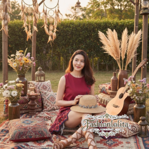 (นางแบบ ใส่ ชุด ขาย) Bohemian Slope Asym Embroidery Botany Top เสื้อแขนกุดชายเฉียงปักดอกไม้ ขอบหยัก ดีไซน์เก๋ ใส่สบาย