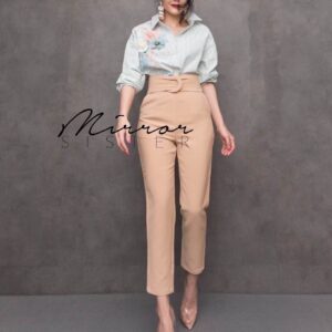 V1 SM HigH WaisT SmarT WomeN PantS กางเกงเอวสูง ขากระบอกเล็ก ทรงสวย กางเกงผู้หญิง แพทเทิร์นเก๋สวยสมาร์ท